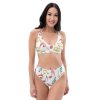 Lovelane Notes High-Waisted Bikini
