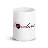Lovelane White Glossy mug