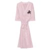 Lovelane Holly Kiss Me Satin robe